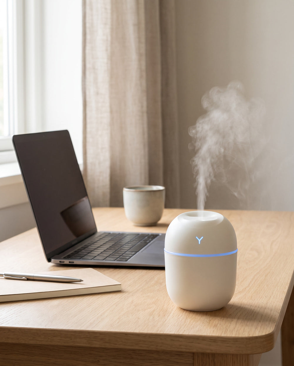 Yoohumi product on a desk